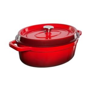 Grand Feu pot, red , 5.6 l