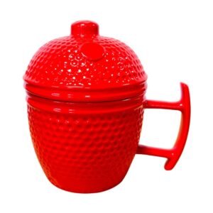 Ceramic Red Kamado Cup