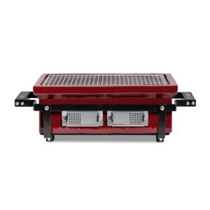 HIBACHI EVO Table Grill, Rectangular, Royal Red